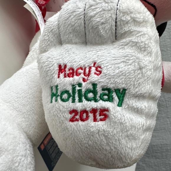 Macy's 2015 Holiday Snoopy Plush with puffer vest - Picture 6 of 10